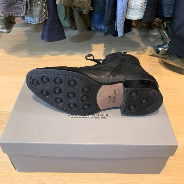 フープディドゥ　ストレートチップ　サイドジップブーツ メンズの靴/シューズ(ブーツ)の商品写真