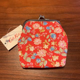 キャスキッドソン(Cath Kidston)の新品未使用　キャスキッドソン　がま口 小銭入れ　財布　花柄(財布)