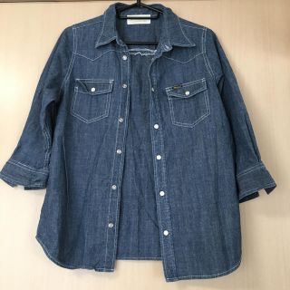 ダブルクローゼット(w closet)のデニムシャツ(シャツ/ブラウス(長袖/七分))