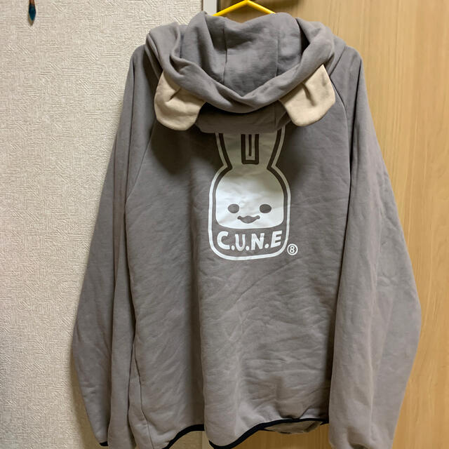 CUNE(キューン)のCUNE パーカー 耳付き size3  レディースのトップス(パーカー)の商品写真