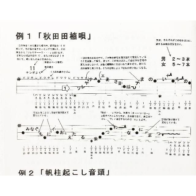 唄いやすい楽譜集「民謡　五線譜」中級・向日葵集(3)～上達/歌詞/教本/M5 楽器の和楽器(尺八)の商品写真