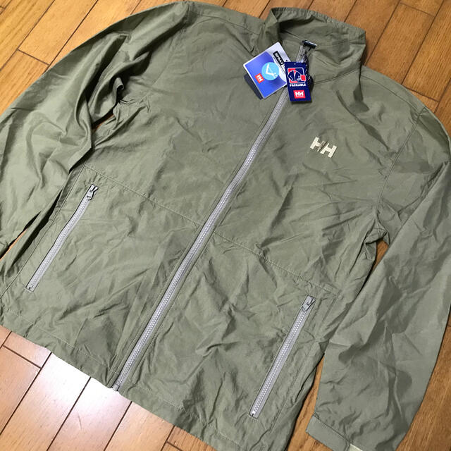 美品】HELLY HANSEN ナイロン ジャケット ブルゾン ベージュ XL