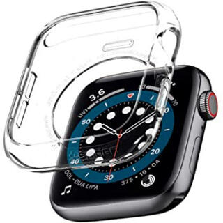 【2個セット】Apple Watch 保護 カバー 透明　サイズ40(モバイルケース/カバー)