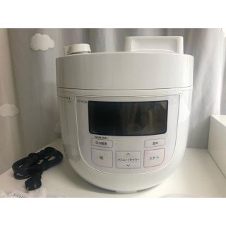 シロカ siroca SP-4D131 ホワイト 電気圧力鍋の通販 by Aoi's shop