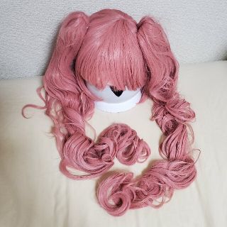 コスプレ ウィッグ ロング ショート ピンク ツインテ ツインテール(ウィッグ)