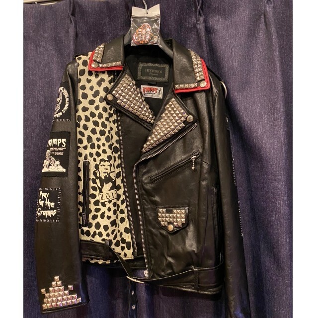 未使用】HYSTERIC GLAMOUR チェックダブルライダースジャケット-