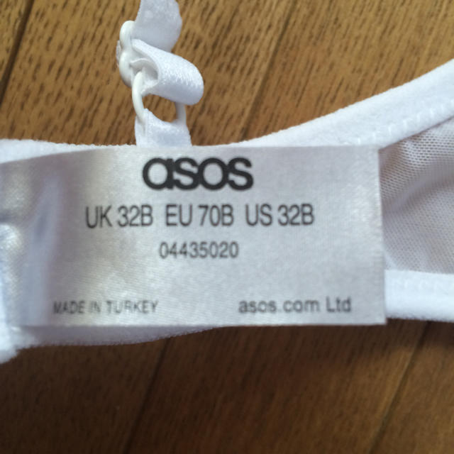 asos(エイソス)のAsos シアーレースブラ レディースの下着/アンダーウェア(ブラ)の商品写真