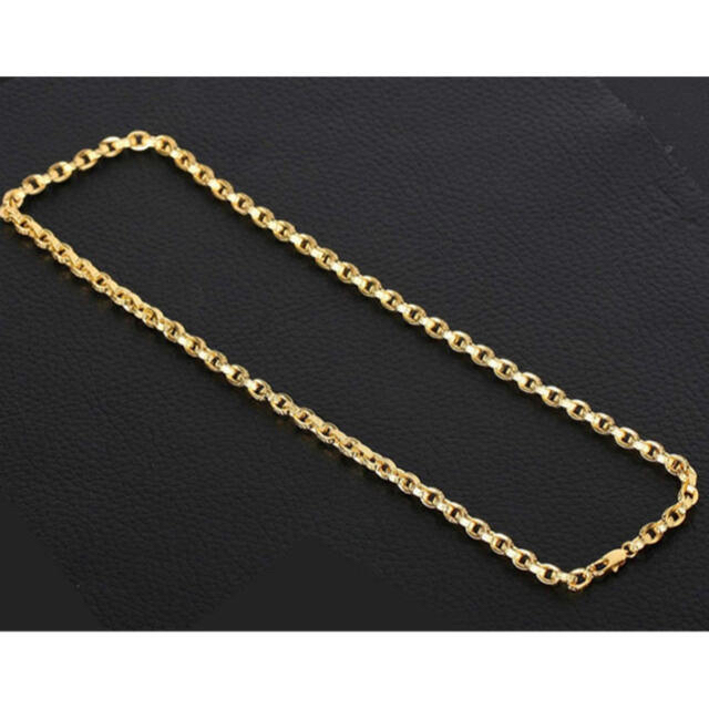 Chrome Hearts - 梵字彫 22k仕上げ ゴールド ペーパーチェーン Chrome Hearts - 梵字彫 22k仕上げ ゴールド ペーパーチェーン