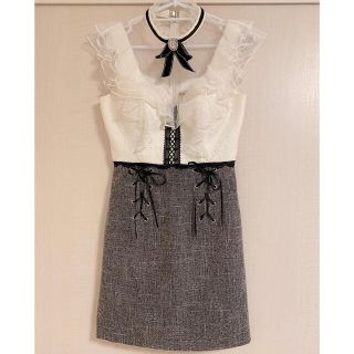 ローブ(ROBE)のROBE de FLEURS ミニドレス(ナイトドレス)