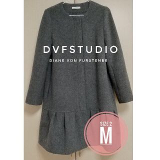 ダイアンフォンファステンバーグ(DIANE von FURSTENBERG)のダイアンフォンファステンバーグ  ノーカラーフレアコート(ロングコート)