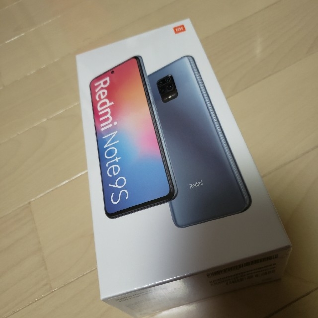 未開封Redmi Note 9S 64GB ホワイト 国内版