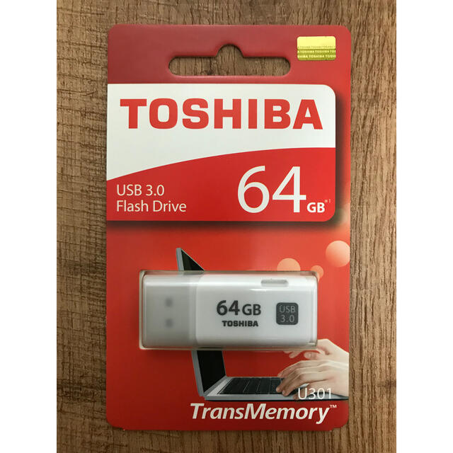 東芝(トウシバ)の東芝 TOSHIBA USBメモリー 3.0   64GB スマホ/家電/カメラのPC/タブレット(PC周辺機器)の商品写真