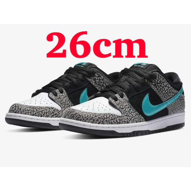 Nike SB Dunk Low PRO Elephant 26cm靴/シューズ