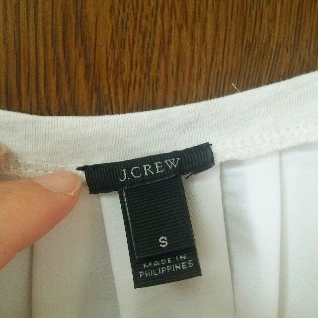 J.Crew(ジェイクルー)のJ.Crew 異素材Tシャツ レディースのトップス(Tシャツ(半袖/袖なし))の商品写真