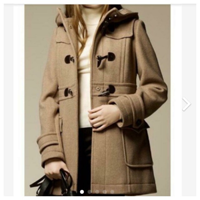 BURBERRY BLUE LABEL(バーバリーブルーレーベル)のバーバリーブルーレーベル　ダッフルコート38サイズ レディースのジャケット/アウター(ダッフルコート)の商品写真