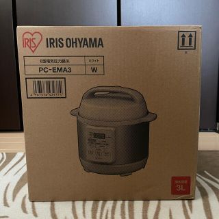 アイリスオーヤマ(アイリスオーヤマ)のIRIS OHYMA PC-EMA3 電気圧力鍋(調理機器)