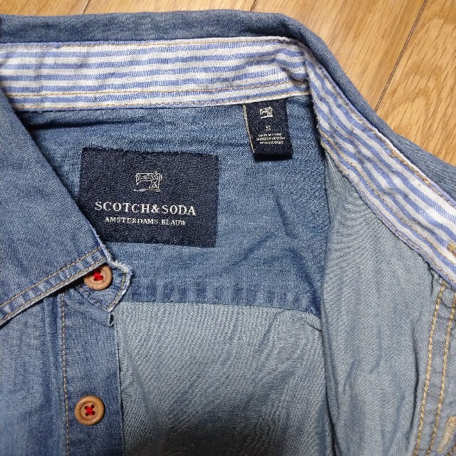 SCOTCH & SODA(スコッチアンドソーダ)のスコッチアンドソーダ メンズ デニムシャツ  S M メンズのトップス(シャツ)の商品写真