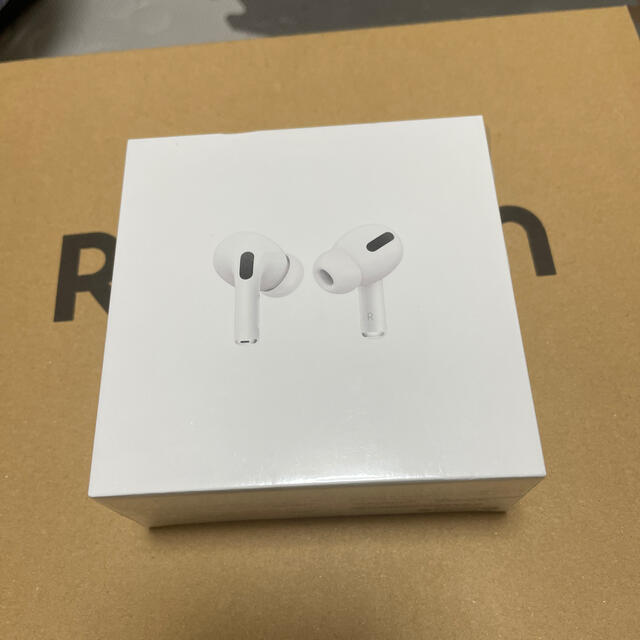 新品・未開封】airpods pro MWP22J/A - ヘッドフォン/イヤフォン