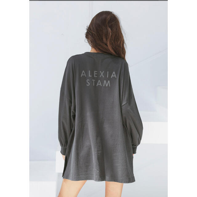 ALEXIA STAM(アリシアスタン)の※専用　Back Separated Logo Long Sleeve Tee  メンズのトップス(Tシャツ/カットソー(七分/長袖))の商品写真