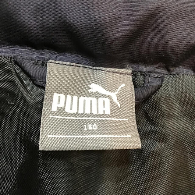 PUMA(プーマ)のpuma ベンチコート　ネイビー150 スポーツ/アウトドアのサッカー/フットサル(ウェア)の商品写真