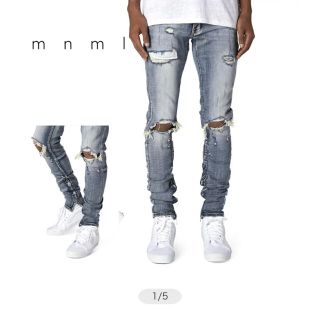 フィアオブゴッド(FEAR OF GOD)のmnml デニム m1 30インチ　ストレッチ(デニム/ジーンズ)