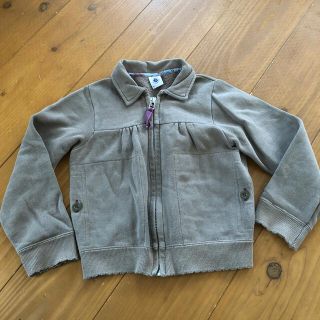 プチバトー(PETIT BATEAU)のプチバトー　カーキ　アウター　ジャケット(ジャケット/上着)