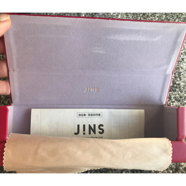 JINS(ジンズ)のパソコンメガネ　ブルーライトカット　JINS レディースのファッション小物(サングラス/メガネ)の商品写真