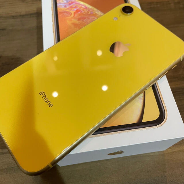 iPhonexr yellow 128 docomo-