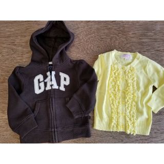 ベビーギャップ(babyGAP)のパーカー　カーディガン(カーディガン)