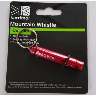 カリマー(karrimor)のカリマー マウンテンホイッスル 緊急ホイッスル SOS 笛(登山用品)