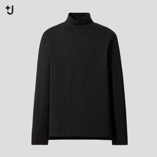 ユニクロ(UNIQLO)のUNIQLO JIL SANDER プラスJ スーピマコットンモックネックT(Tシャツ/カットソー(七分/長袖))