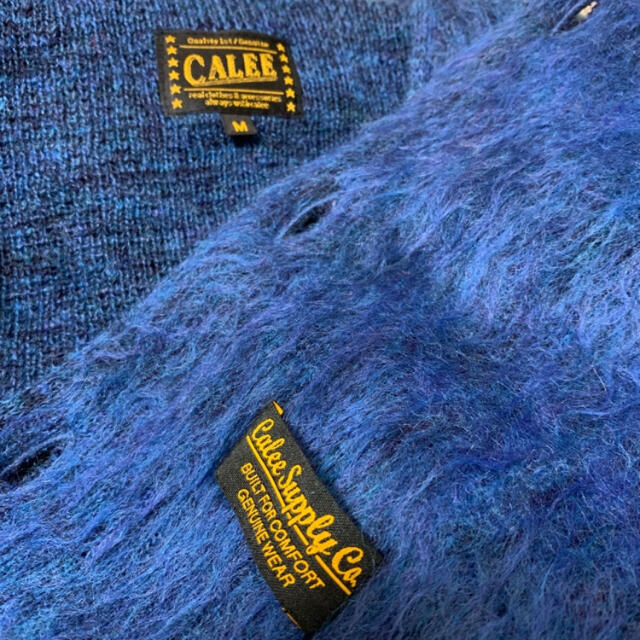 TENDERLOIN(テンダーロイン)の日本製　美品　CALEE MOHAIR CARDIGAN モヘアカーディガン メンズのトップス(カーディガン)の商品写真