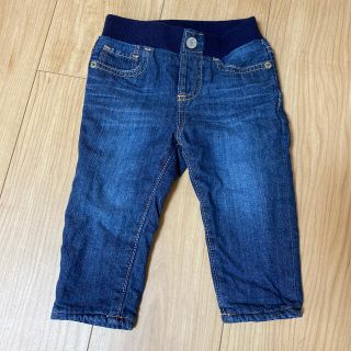 ベビーギャップ(babyGAP)の未使用　GAP ジーパン　裏起毛(パンツ)