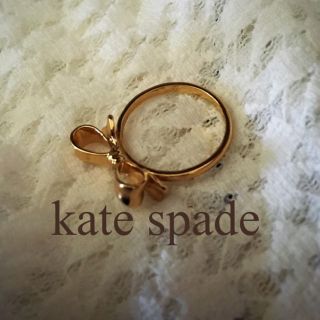 ケイトスペードニューヨーク(kate spade new york)の新品未使用タグ保存袋付♡(リング(指輪))