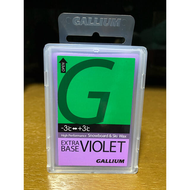 GALLIUM(ガリウム)のGALLIUM EXTRA BASE VIOLET スポーツ/アウトドアのスノーボード(その他)の商品写真