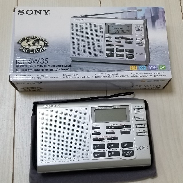 SONYポータブルラジオ