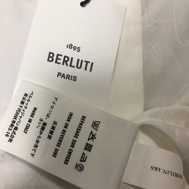 Berluti by BERLUTI ｜ベルルッティならラクマ - 極美品19awベルルッティBERLUTIスクリットシャツ39カリグラフィーの通販 即納通販