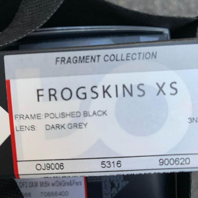 Oakley × Fragment Frogskin XS メンズのファッション小物(サングラス/メガネ)の商品写真