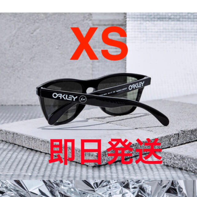 レンズDarkGrey新品未使用　OAKLEY x Fragment FROGSKINS XS