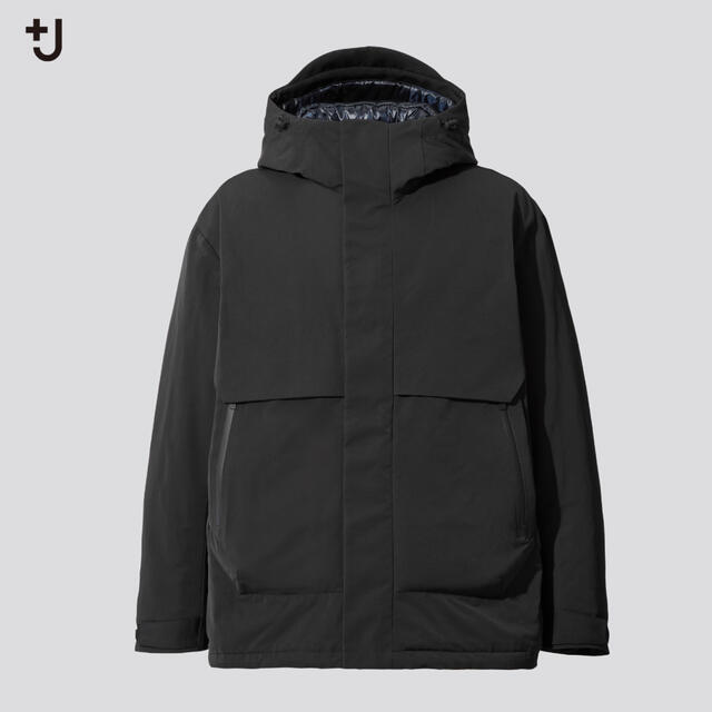 UNIQLO ジルサンダー ＋J BLACK XLサイズの通販 by xxx's shop｜ラクマ