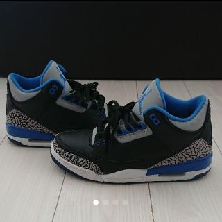 ナイキ(NIKE)の限定値下！AIR JORDAN 3 RETRO "Sports Blue(スニーカー)