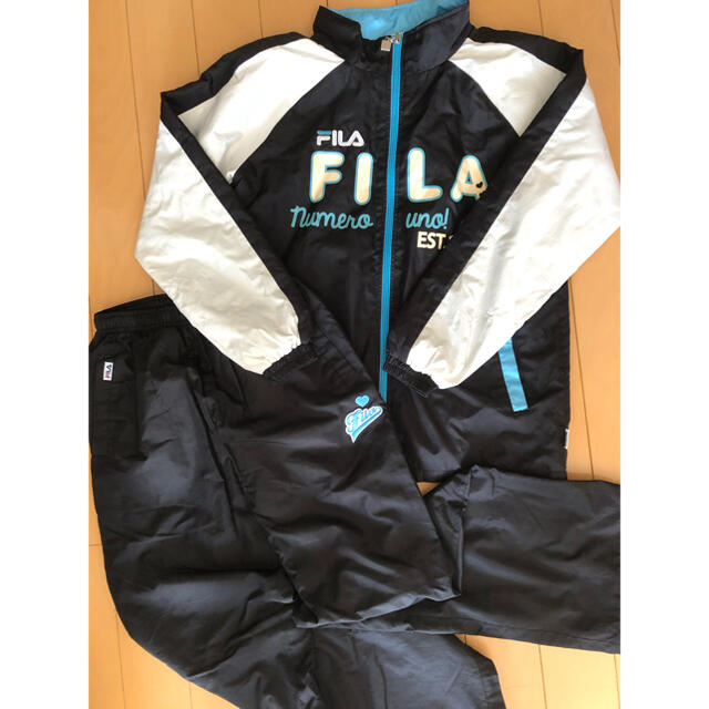 FILA(フィラ)のFILA ウインドブレーカー上下セット 女の子150cm スポーツ/アウトドアのスポーツ/アウトドア その他(その他)の商品写真