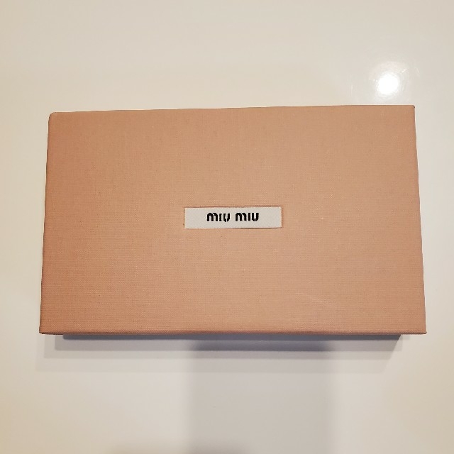 miumiu(ミュウミュウ)のmiu miu　財布空箱 その他のその他(その他)の商品写真