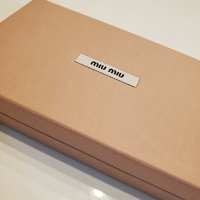 miumiu(ミュウミュウ)のmiu miu　財布空箱 その他のその他(その他)の商品写真