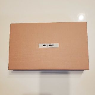 ミュウミュウ(miumiu)のmiu miu　財布空箱(その他)