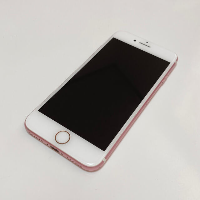 iPhone(アイフォーン)のApple iPhone7 ローズゴールド 128GB SIMフリー  スマホ/家電/カメラのスマートフォン/携帯電話(スマートフォン本体)の商品写真