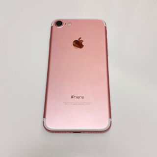 アイフォーン(iPhone)のApple iPhone7 ローズゴールド 128GB SIMフリー (スマートフォン本体)