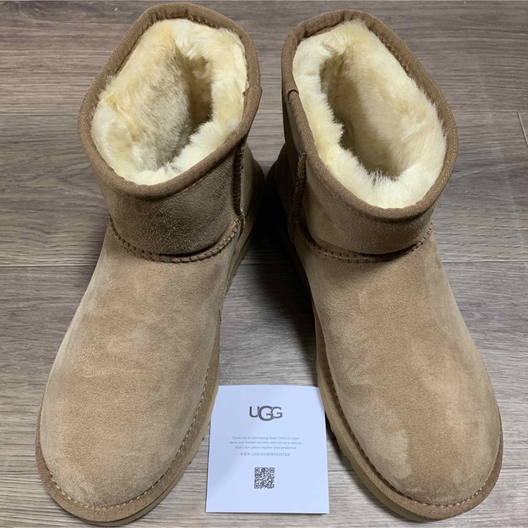 UGG - 新品未使用！正規品UGGムートンブーツクラッシックミニ2チェス