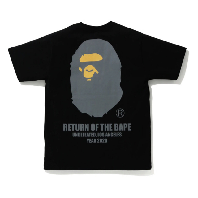 A BATHING APE - BAPE X UNDFTD APE HEAD TEE の通販 by ヤンチャ ...