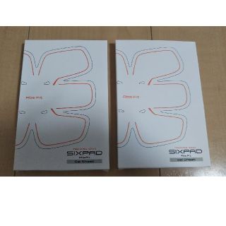 シックスパッド(SIXPAD)のシックスパッド アブズフィット 純正品 専用高電動ジェルシート ２セット(トレーニング用品)